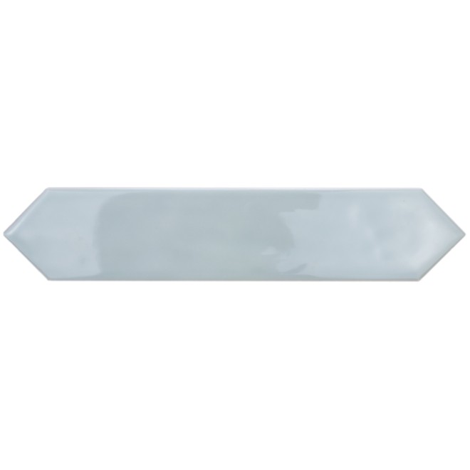 Rustic Wandtegel Spike 5x25cm Spike Glossy Turqouise
